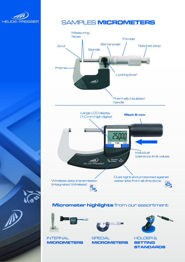 HELIOS - PREISSER Metrology Catalogue NO.: 2297 - Page 55