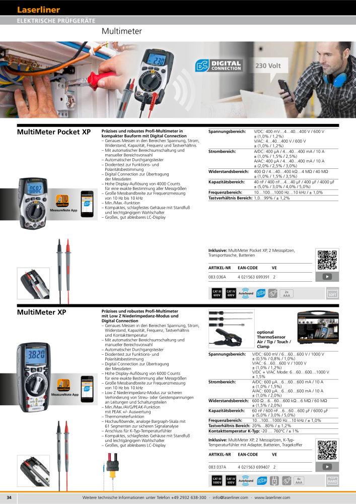 Laserliner Fachhandelprogramm NR.: 2313 - Seite 34