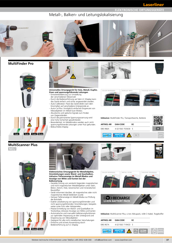 Laserliner Fachhandelprogramm NR.: 2313 - Seite 37