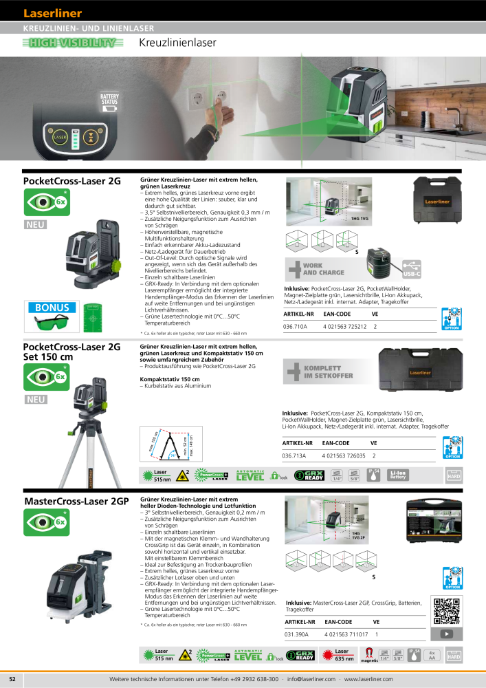 Laserliner Fachhandelprogramm NR.: 2313 - Seite 52