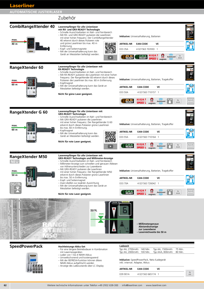 Laserliner Fachhandelprogramm NR.: 2313 - Seite 62