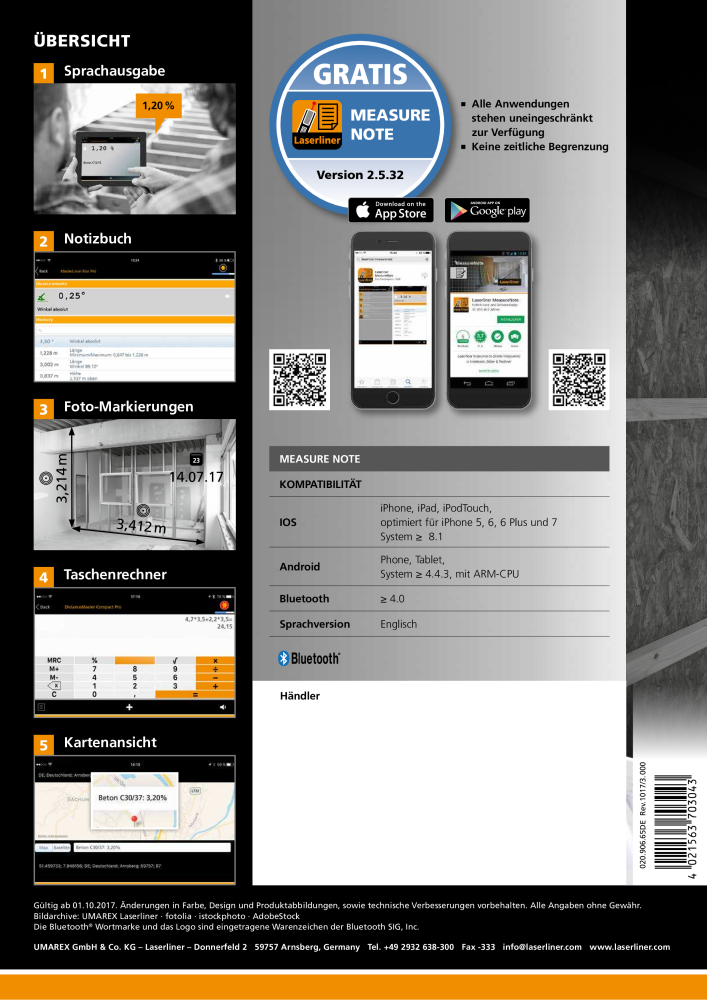 Laserliner MeasureNote NR.: 2316 - Seite 4