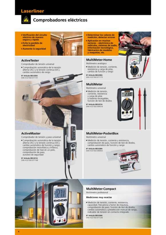 Laserliner MultiClamp-Meter 083.040A