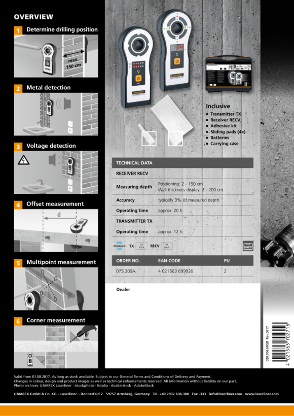 Laserliner CenterScanner Plus 075.300A