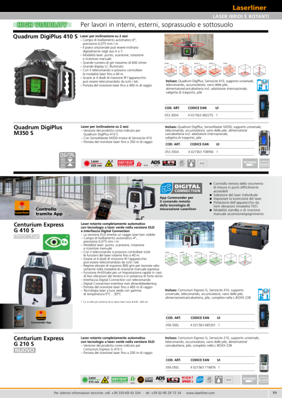 Laserliner Quadrum 410 S 053.00.07A