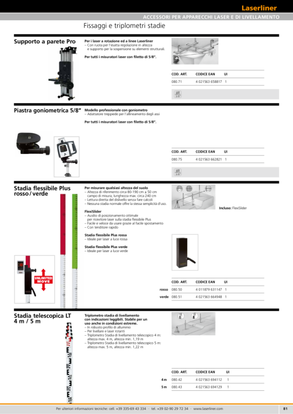 Laserliner CrossGrip Pro (höhenverstellbar) 036.24