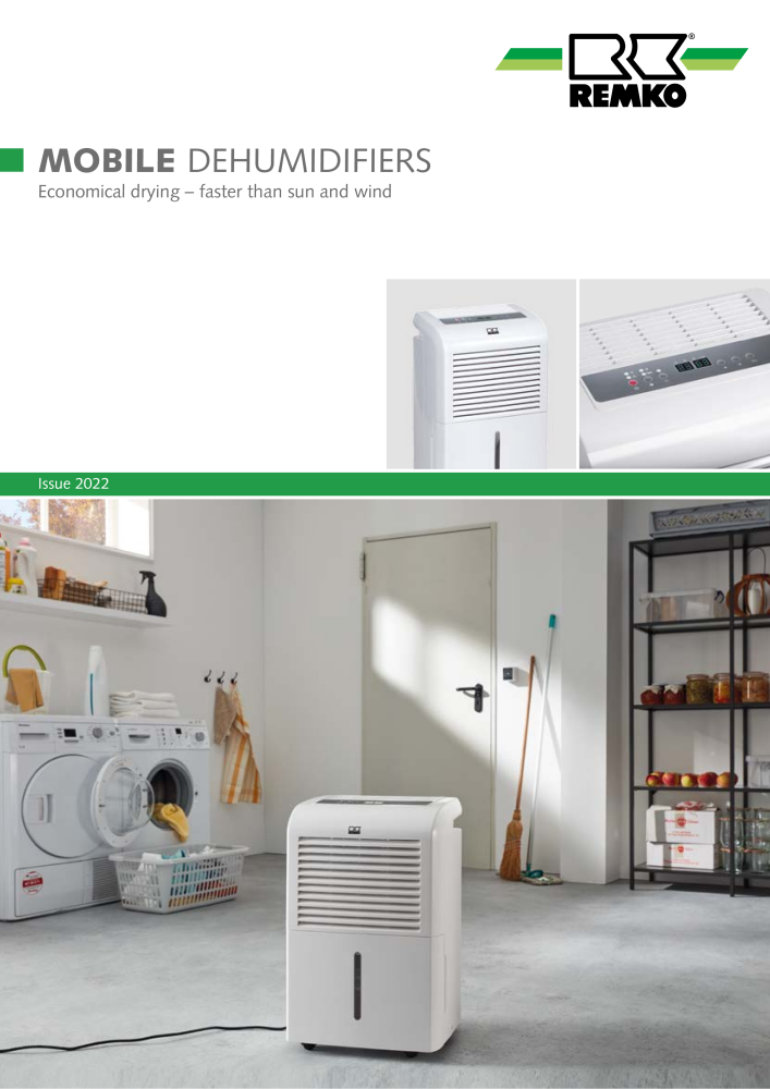 Remko Mobile Dehumidifiers NO.: 2338