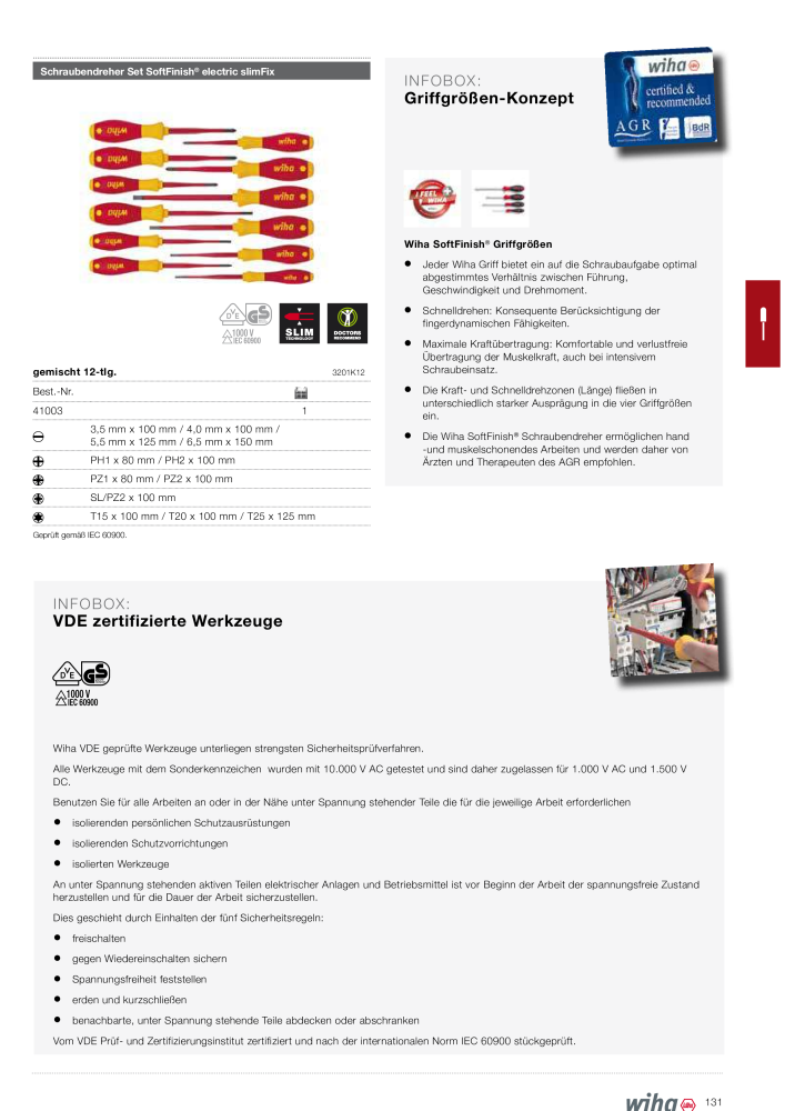 Wiha Hauptkatalog NR.: 2373 - Seite 131