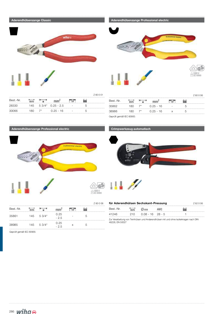 Wiha Hauptkatalog NR.: 2373 - Seite 286