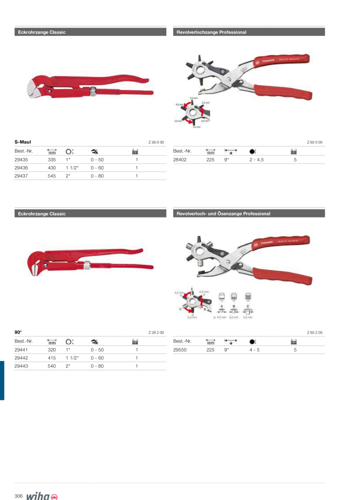 Wiha Hauptkatalog NR.: 2373 - Seite 306