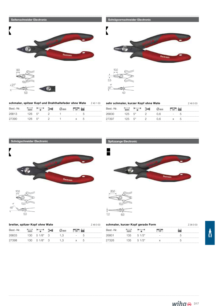 Wiha Hauptkatalog NR.: 2373 - Seite 317