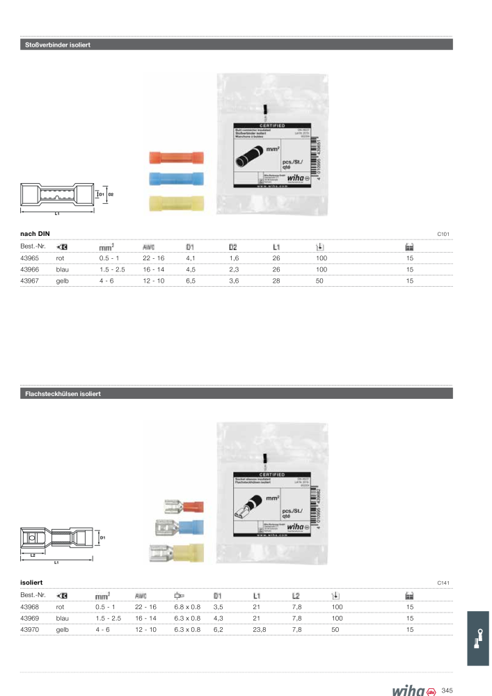 Wiha Hauptkatalog n.: 2373 - Pagina 345