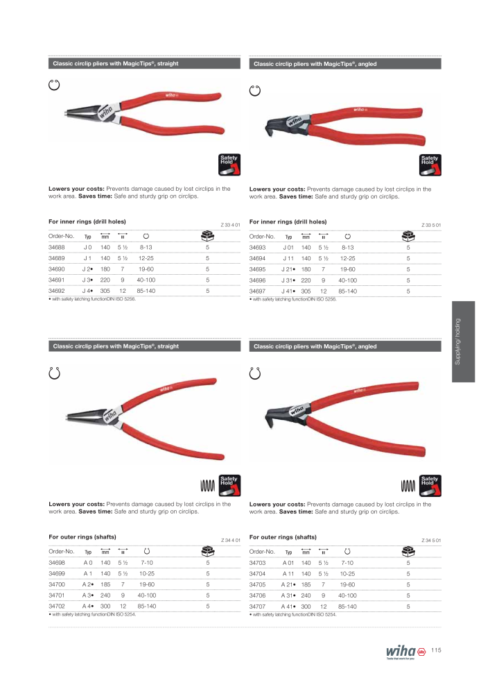 Wiha Tools for electricians Nº: 2376 - Página 115