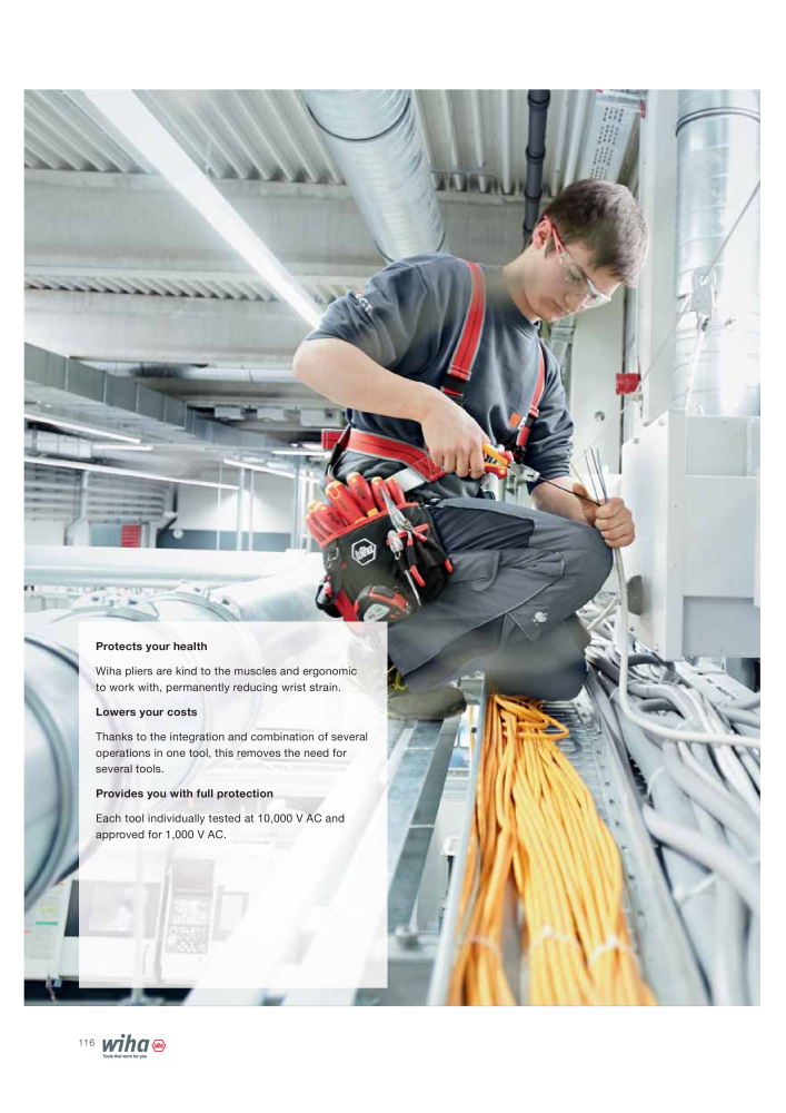 Wiha Tools for electricians NO.: 2376 - Page 116