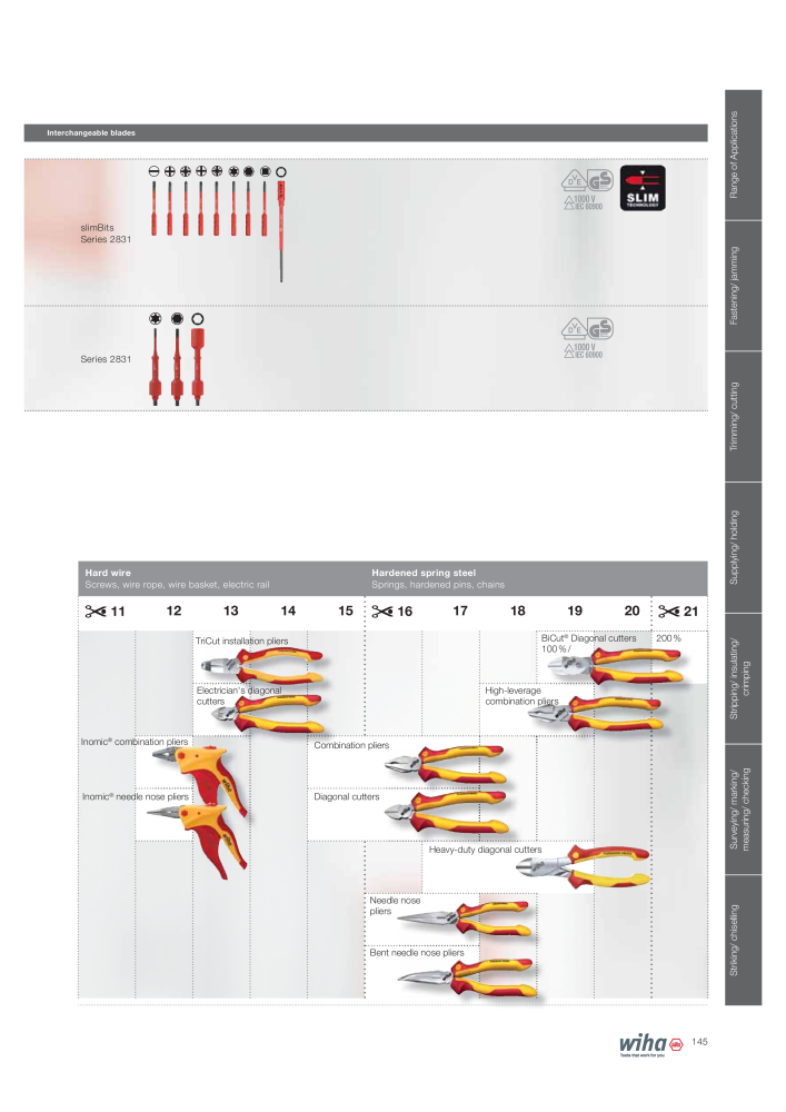 Wiha Tools for electricians NO.: 2376 - Page 145