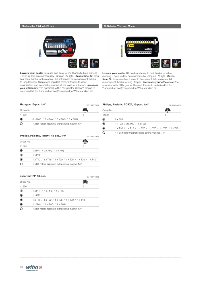 Wiha Tools for electricians NR.: 2376 - Strona 86