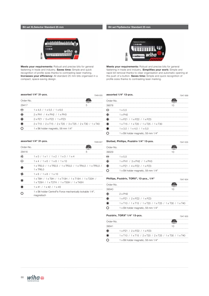 Wiha Tools for electricians Nº: 2376 - Página 88