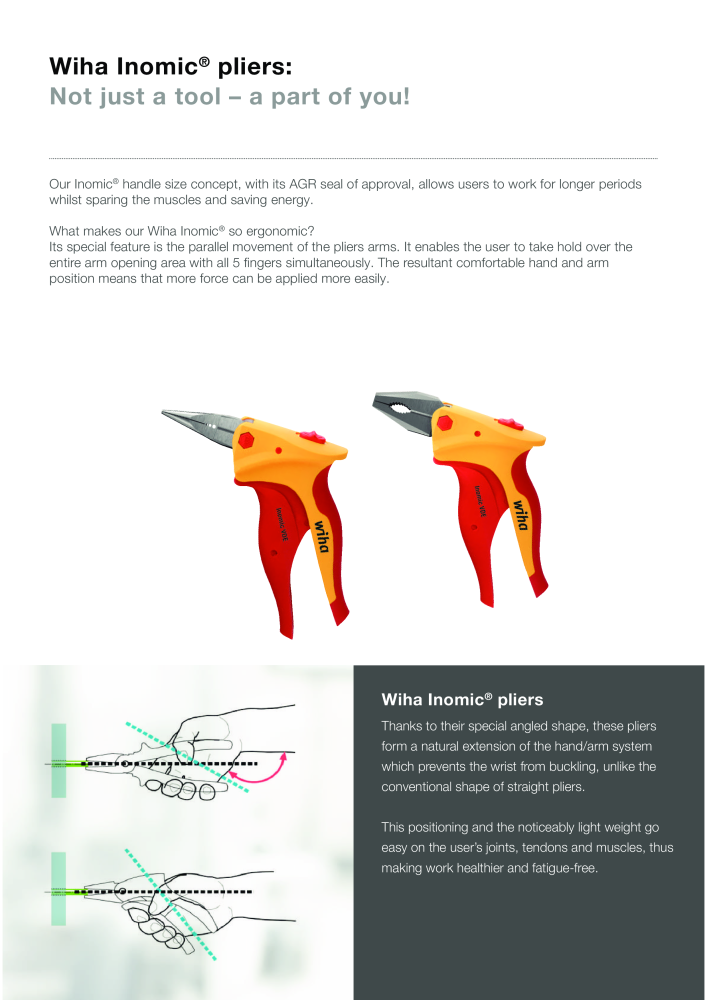 Wiha Focus on ergonomic design Č. 2380 - Strana 11