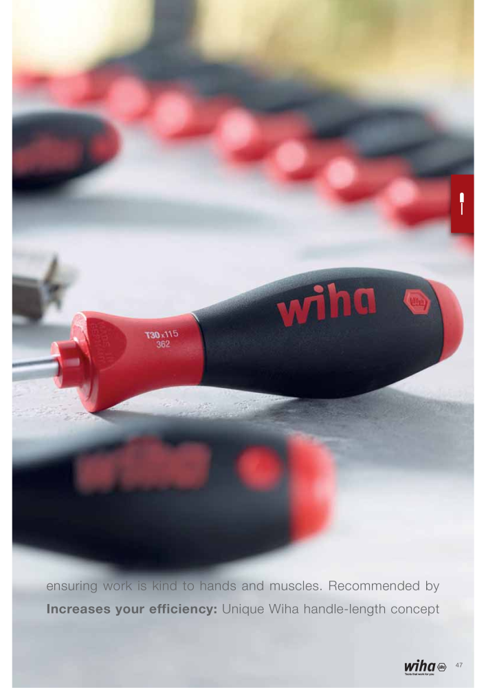 Wiha Main catalogue NR.: 2381 - Seite 47