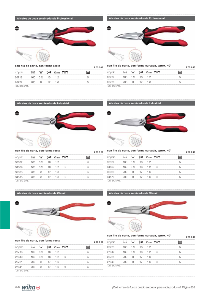 Wiha Catálogo principal NR.: 2385 - Side 306
