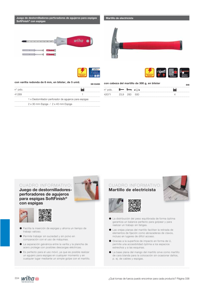 Wiha Catálogo principal Nº: 2385 - Página 334