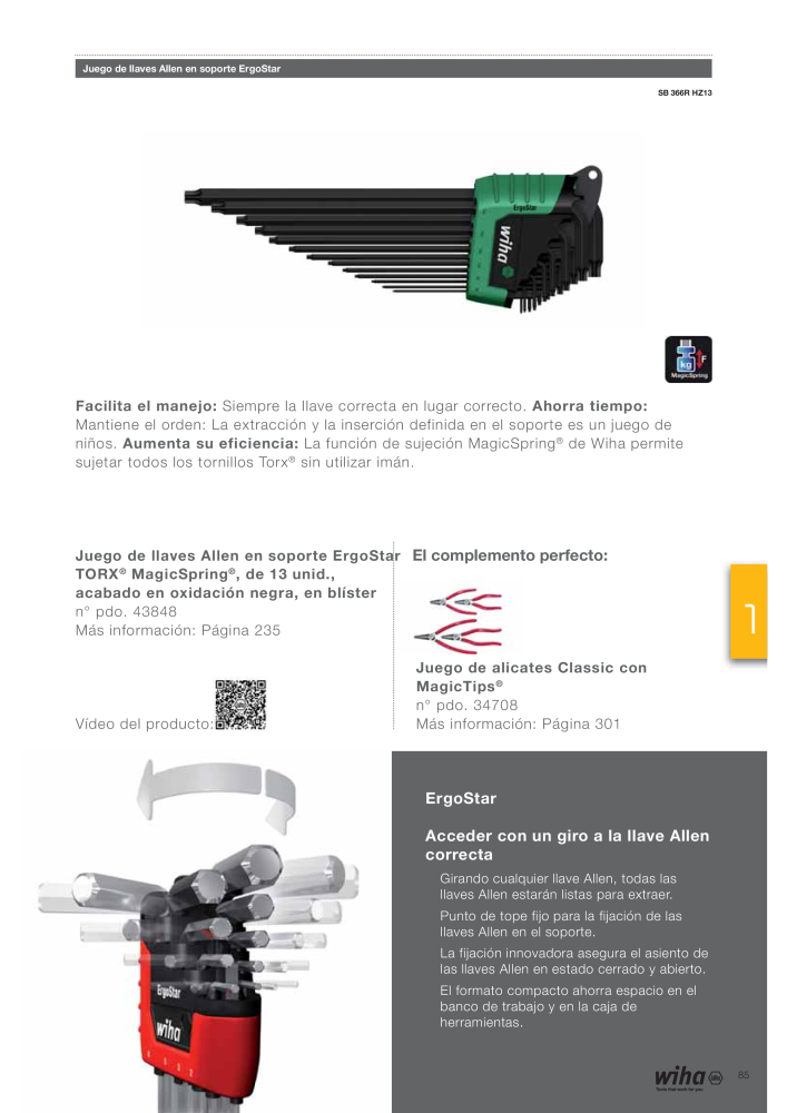 Wiha Catálogo principal NR.: 2385 - Side 85