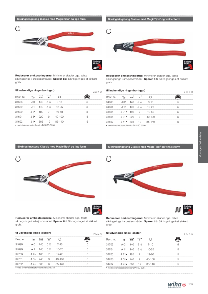 Wiha - værktøj til elektrikere Nb. : 2386 - Page 115