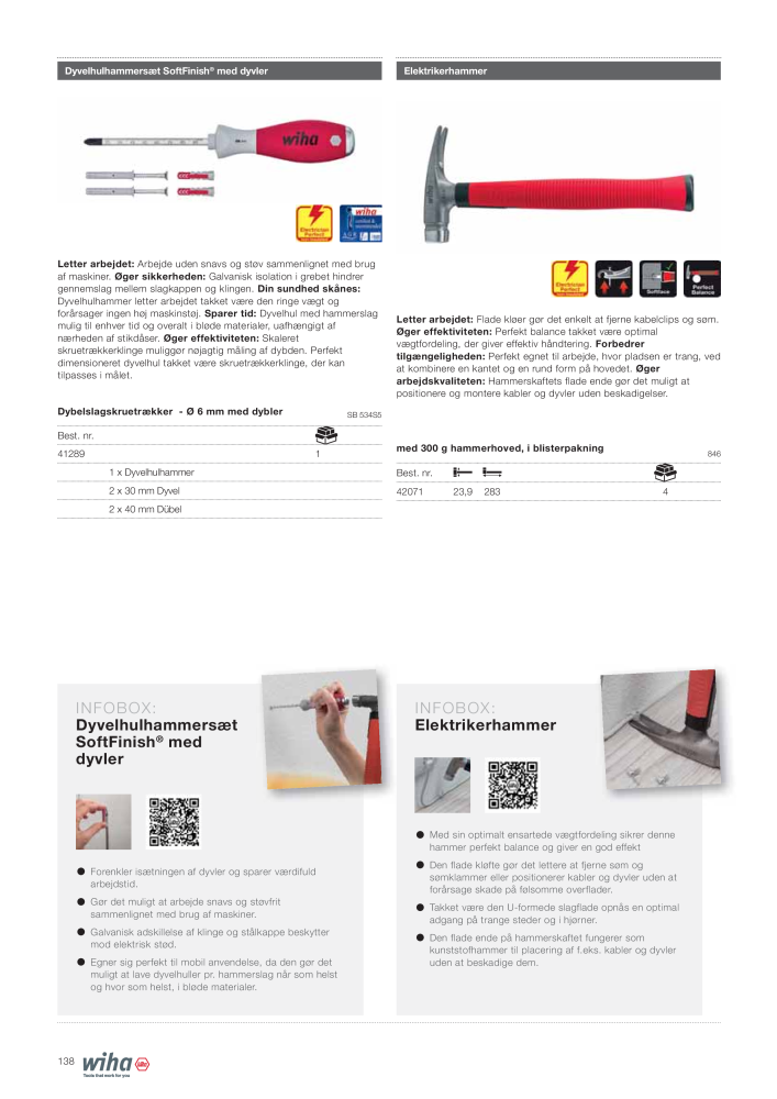 Wiha - værktøj til elektrikere Nb. : 2386 - Page 138