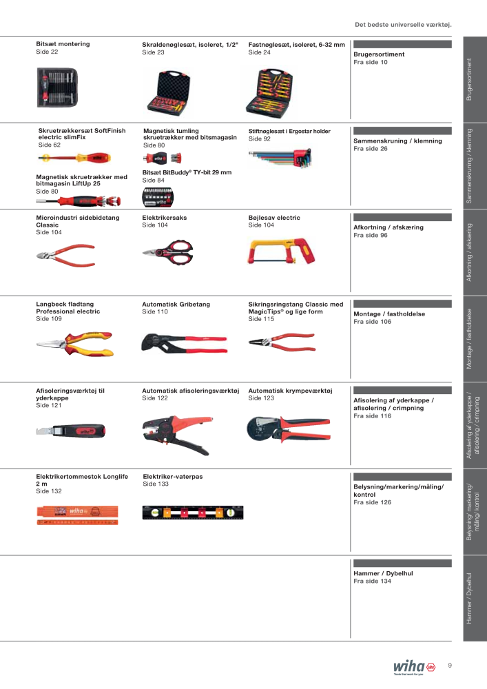 Wiha - værktøj til elektrikere NR.: 2386 - Seite 9