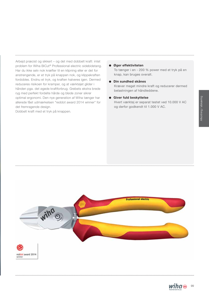 Wiha - værktøj til elektrikere NO.: 2386 - Page 99