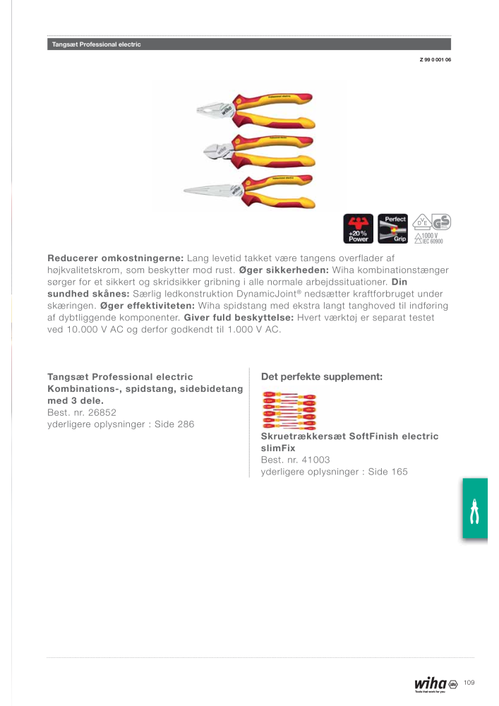 Wiha hovedkatalog n.: 2387 - Pagina 109