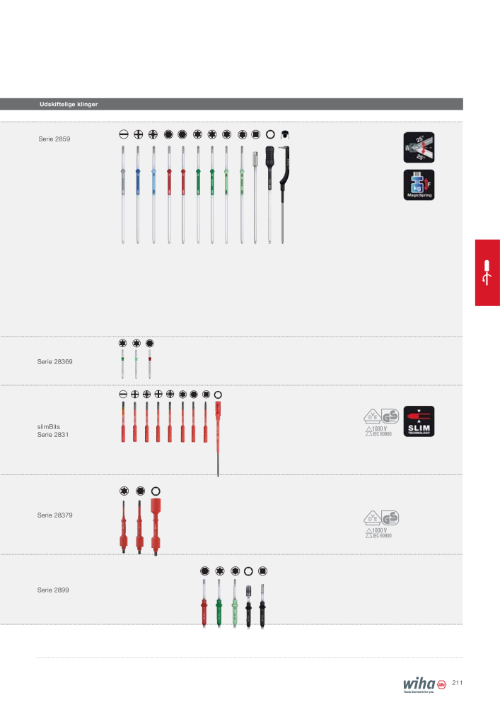 Wiha hovedkatalog NO.: 2387 - Page 211