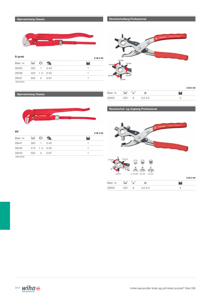 Wiha hovedkatalog NR.: 2387 - Seite 314