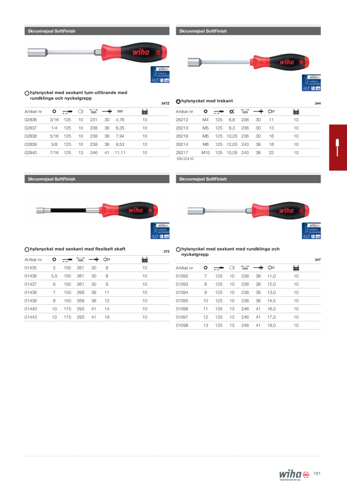 Wiha huvudkatalog NR.: 2393 - Strona 181