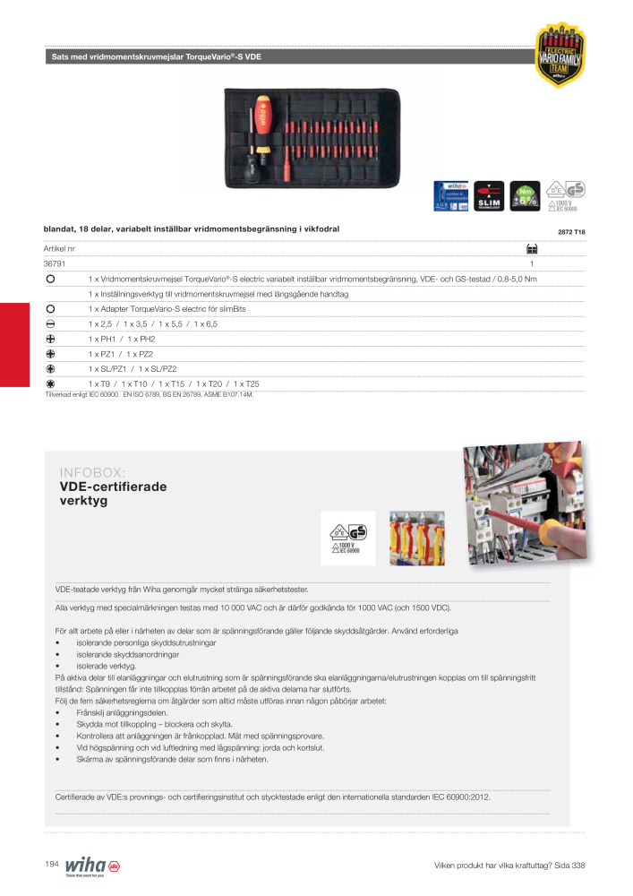 Wiha huvudkatalog NR.: 2393 - Side 194