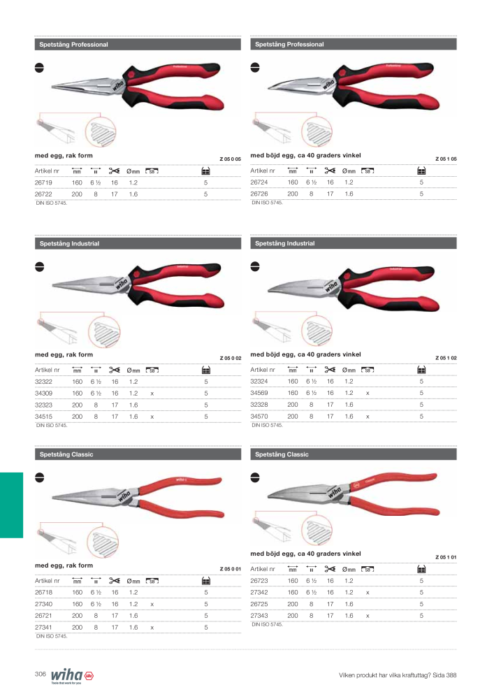 Wiha huvudkatalog NR.: 2393 - Strona 306