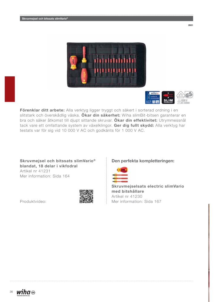 Wiha huvudkatalog NO.: 2393 - Page 36