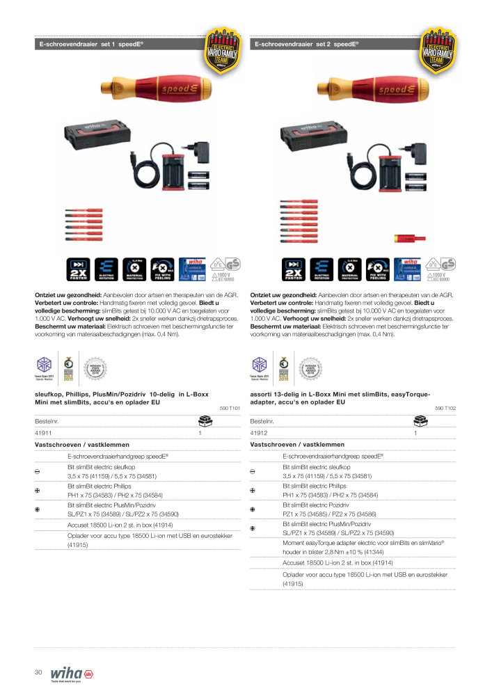 Wiha gereedschap voor de electricien n.: 2394 - Pagina 30