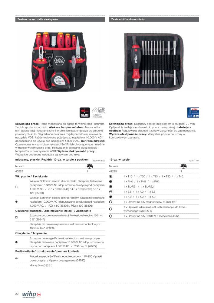 Wiha narzędzia dla elektryków NR.: 2396 - Seite 22
