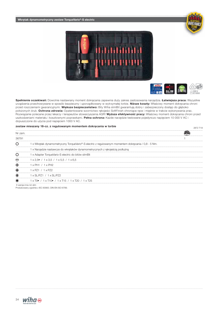 Wiha narzędzia dla elektryków NR.: 2396 - Side 34