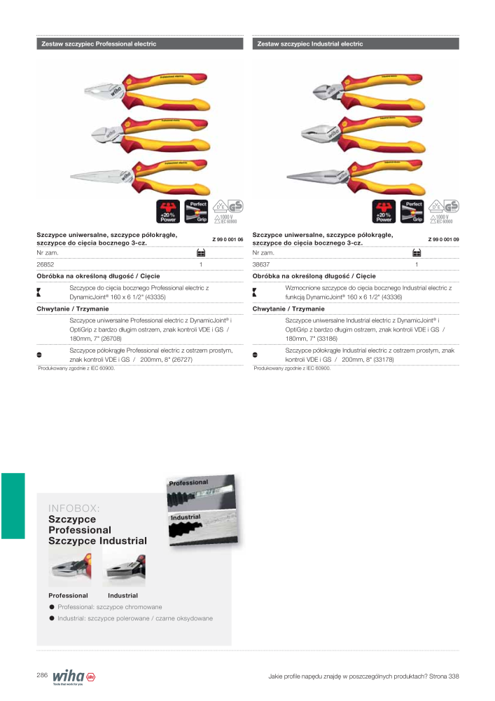 Katalog główny Wiha Č. 2397 - Strana 286