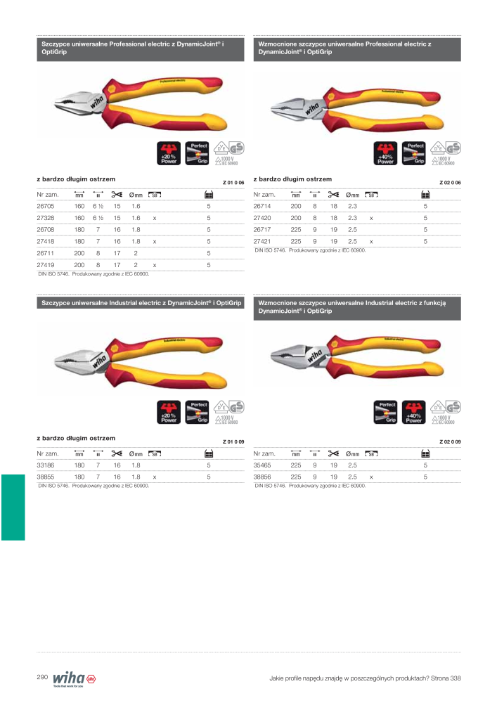 Katalog główny Wiha NR.: 2397 - Pagina 290