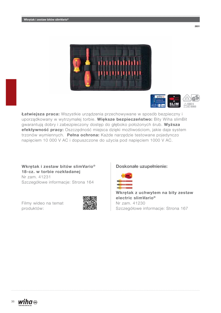 Katalog główny Wiha NR.: 2397 - Pagina 36