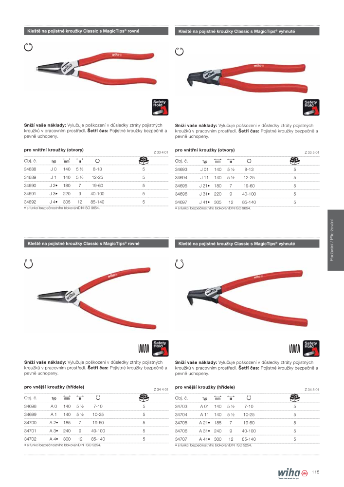 Wiha nástroje pro elektromechaniky n.: 2398 - Pagina 115