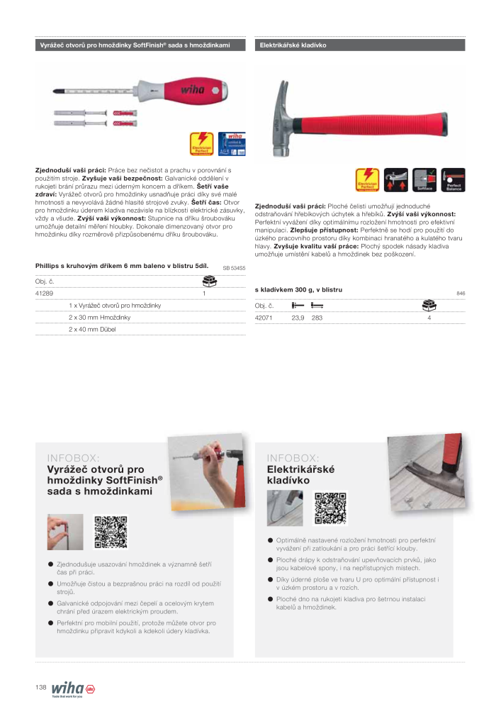 Wiha nástroje pro elektromechaniky NR.: 2398 - Pagina 138