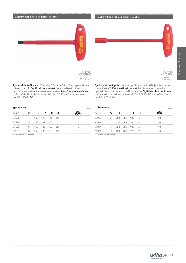 Wiha nástroje pro elektromechaniky NR.: 2398 - Side 69