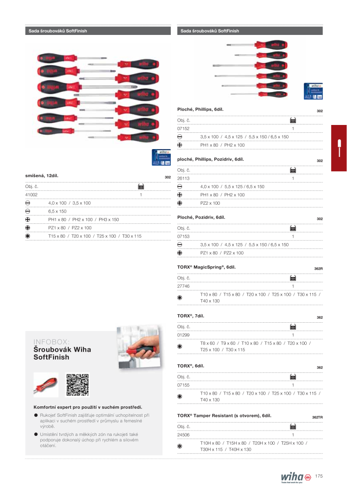 Hlavní katalog Wiha n.: 2399 - Pagina 175