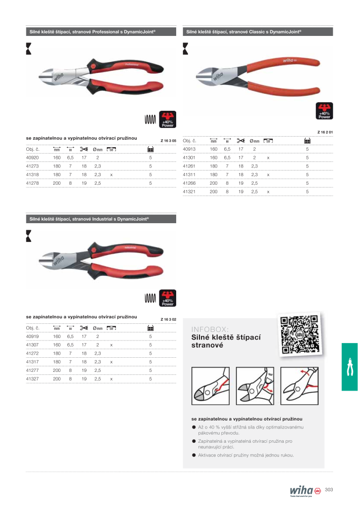 Hlavní katalog Wiha Č. 2399 - Strana 303