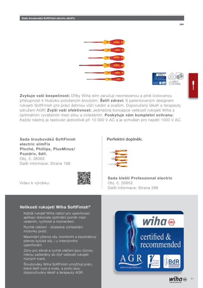 Hlavní katalog Wiha NR.: 2399 - Strona 41