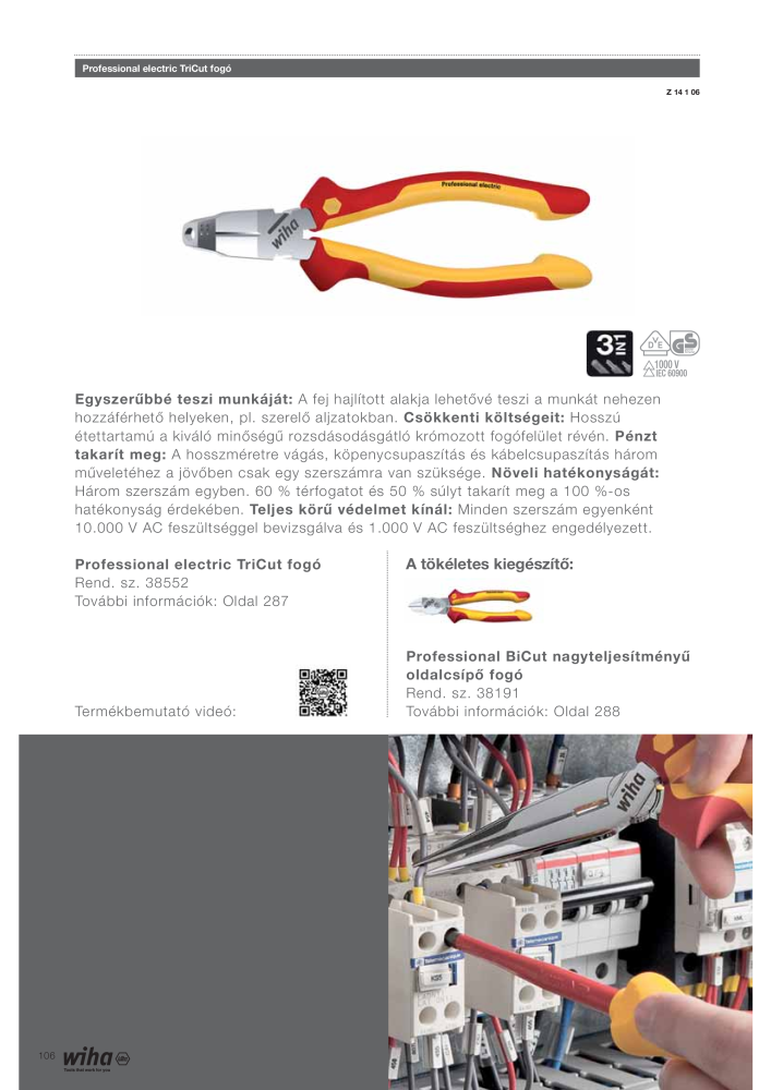 Wiha főkatalógusa NR.: 2400 - Side 106